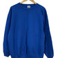 Vintage 90's Cotton Deluxe Blue Blank Crewneck Sweater Size XL