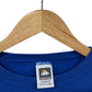 Vintage 90's Cotton Deluxe Blue Blank Crewneck Sweater Size XL