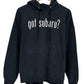 Vintage Y2K Black Got Subaru Hoodie Size Large