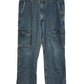 Vintage Y2K Levi's Denim Cargo Jeans Size 38x32