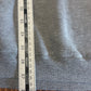 Y2k Top Heavy Tribal Art Grey Hoodie Size Large