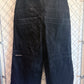 Vintage JNCO Jeans Black Stovepipe Wide Leg Denim Jeans Size 36x25
