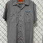 Dickies Drag Specialties Mechanic Work Short Sleeve Shirt Size XL