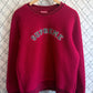 Supreme FW17 Polartec Deep Pile Red Crewneck Sweater Size Medium