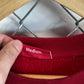 Supreme FW17 Polartec Deep Pile Red Crewneck Sweater Size Medium