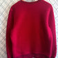 Supreme FW17 Polartec Deep Pile Red Crewneck Sweater Size Medium