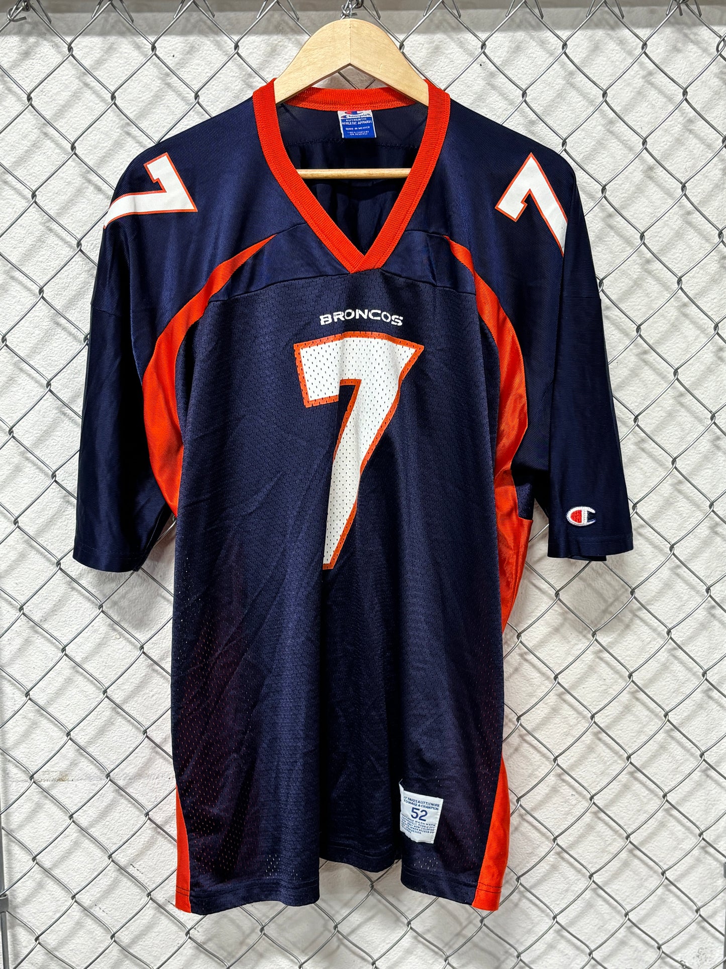 Vintage 90's Champion Denver Broncos John Elway #7 Jersey Size XL