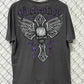 Y2K Affliction Style Skulls Graphic Tee Size XL