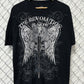 Y2K Affliction Style Revolution Black Graphic Tee Size XL