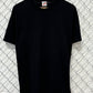 Vintage 80's Duke Athletic Products Black Blank Tee Size Medium
