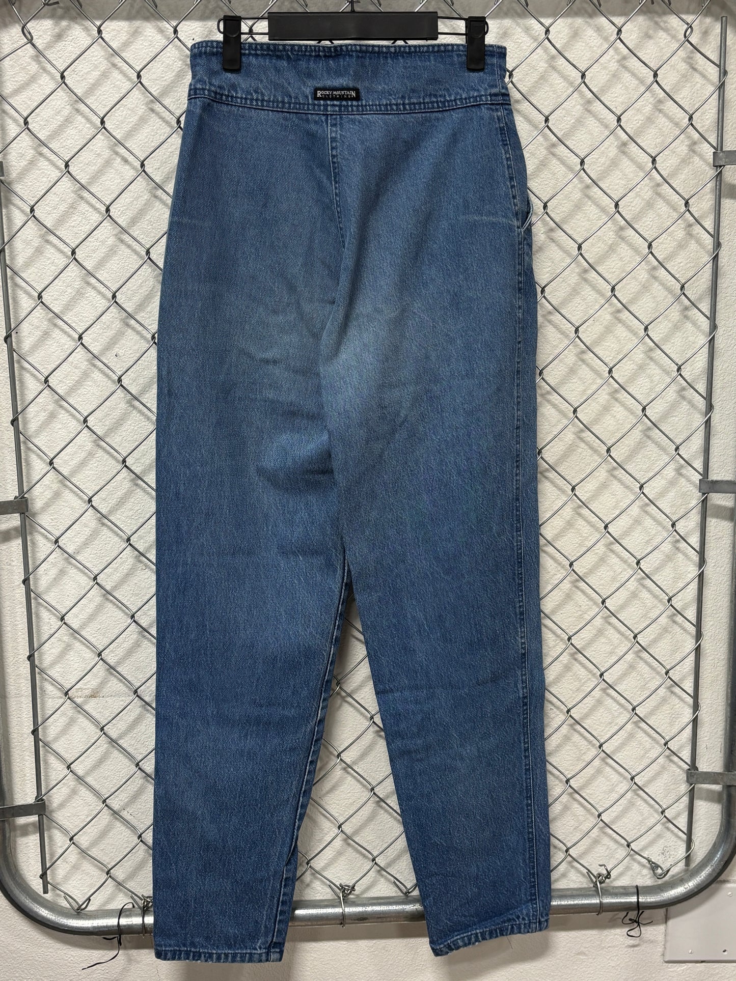 Vintage 90's Rockies High Waist Women's Western Denim Jeans Size 27x31
