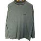 Vintage 90's Rocke Gear Green Overdyed Mock Neck Sweater Size Large