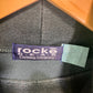Vintage 90's Rocke Gear Green Overdyed Mock Neck Sweater Size Large