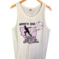 Vintage 1992 Buck's Bar Baseball Montana Graphic Tank Top Size Large