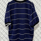 Vintage 90's Nike Soccer Jersey Style Striped Shirt Size XXL