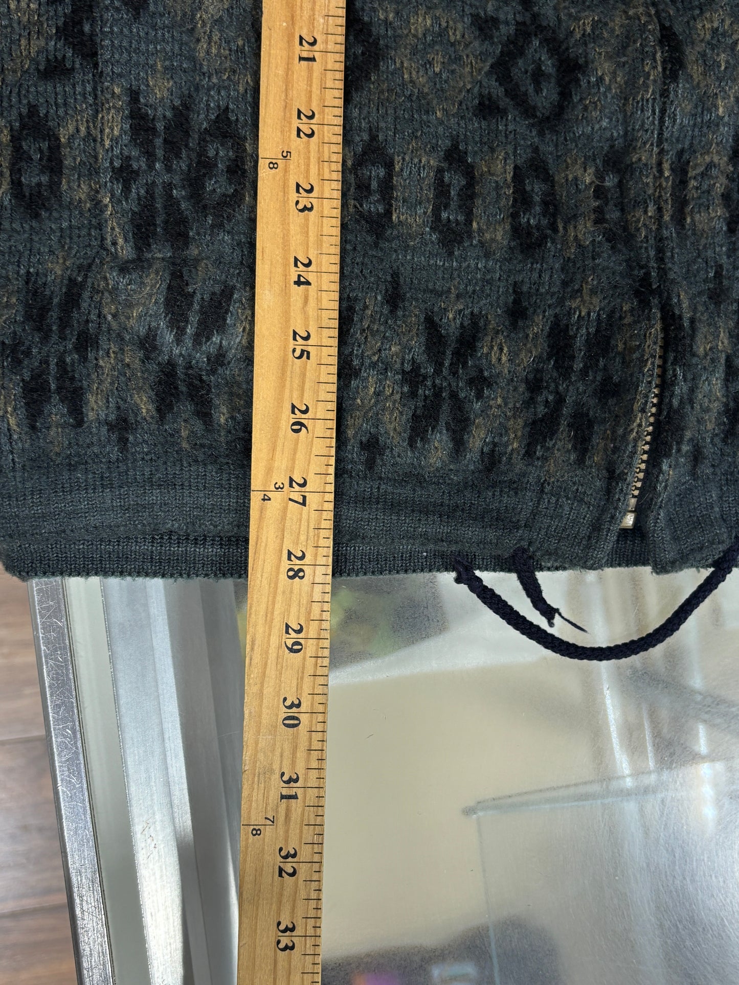 Vintage Alpaca Connection Handmade Nature Knit Hoodie Size XXL