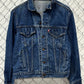 Vintage 90's Levi's Denim Trucker Jacket Made in USA Size Large
