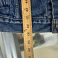 Vintage 90's Levi's Denim Trucker Jacket Made in USA Size Large
