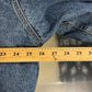 Vintage 90's Levi's Sherpa Lined Painted Denim Jacket Size XL