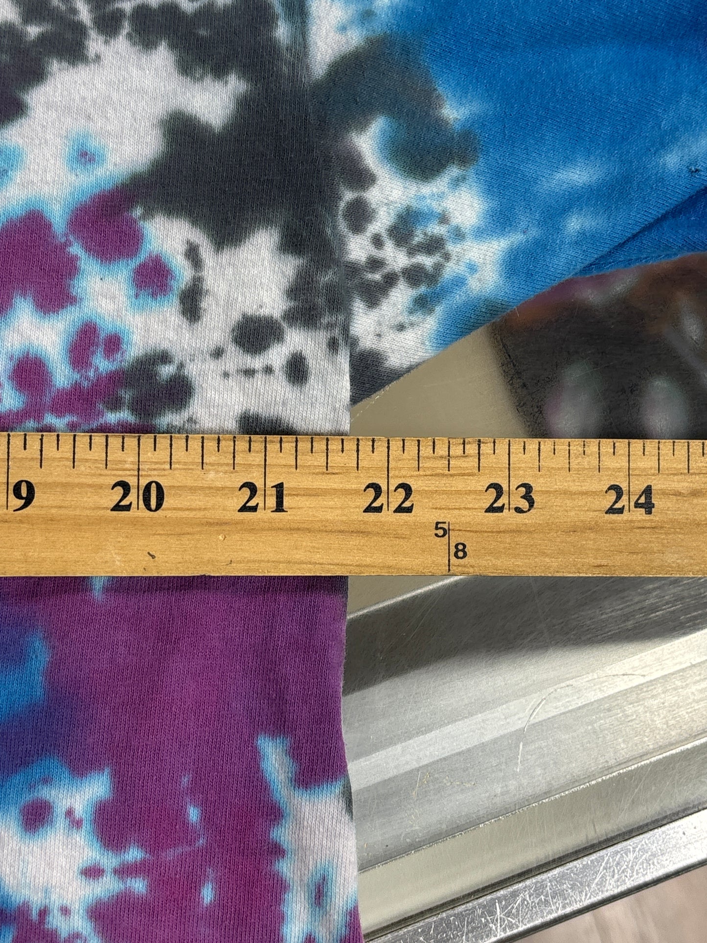 Vintage 90's Def Leppard Adrenalize Tie Dye Band Graphic Tee Size XL