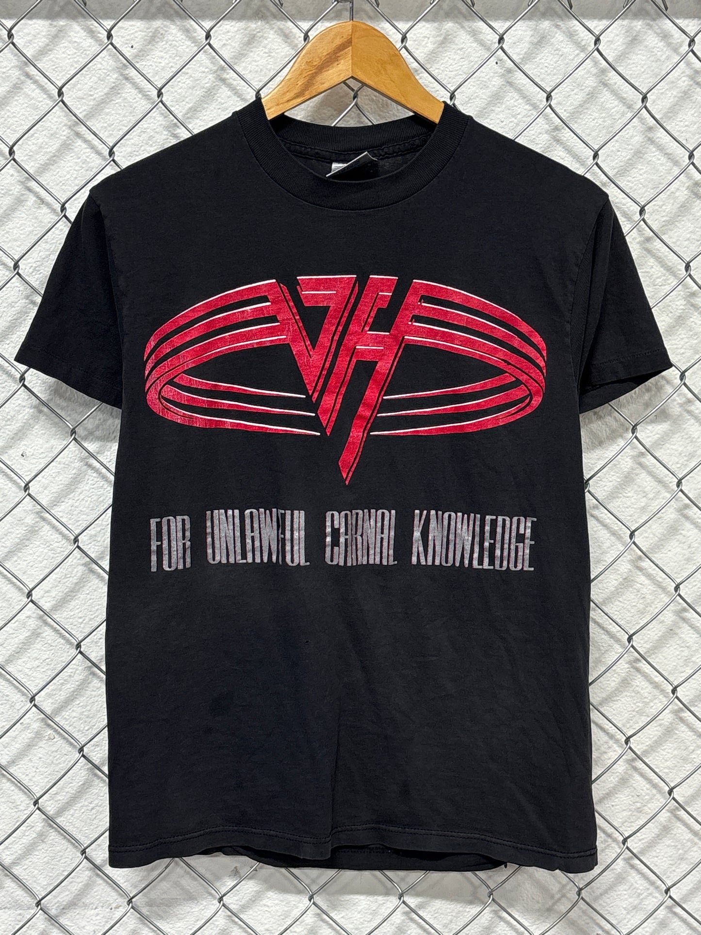 Vintage 1991 Brockum Van Halen Unlawful Carnal Knowledge Tee Size Medium