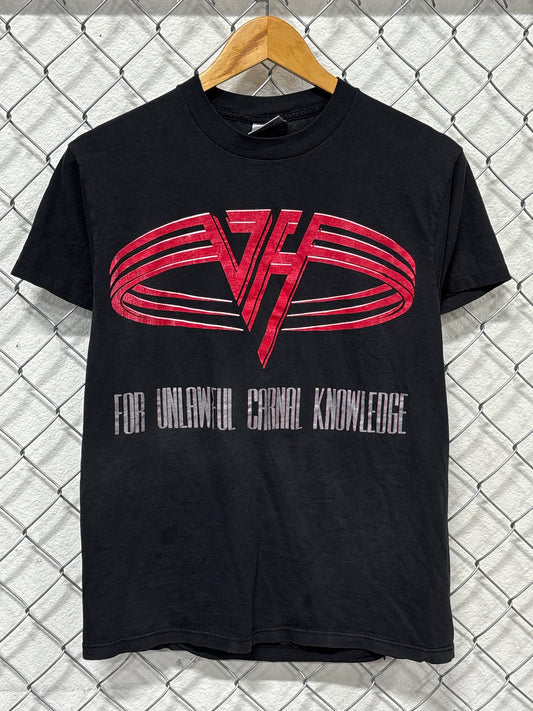 Vintage 1991 Brockum Van Halen Unlawful Carnal Knowledge Tee Size Medium