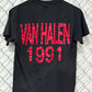Vintage 1991 Brockum Van Halen Unlawful Carnal Knowledge Tee Size Medium