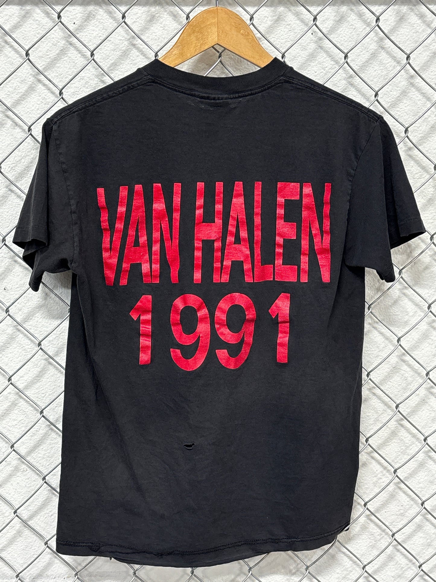 Vintage 1991 Brockum Van Halen Unlawful Carnal Knowledge Tee Size Medium