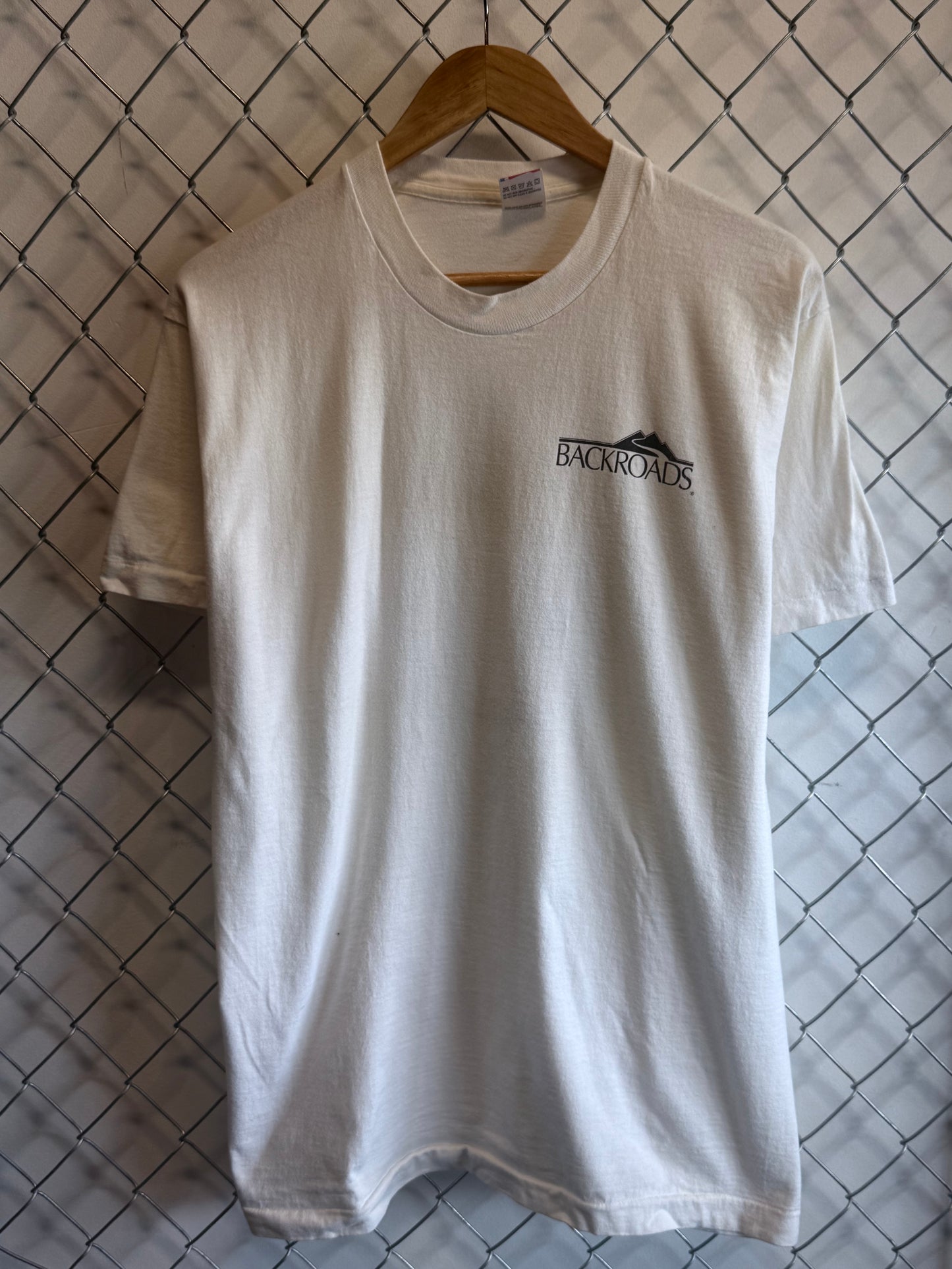 Vintage 90's Backroads Hiking Nature Trails Graphic Tee Size Large