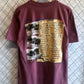 Vintage 90's Clay Walker Live Laugh Love Country Music Tee Size Large