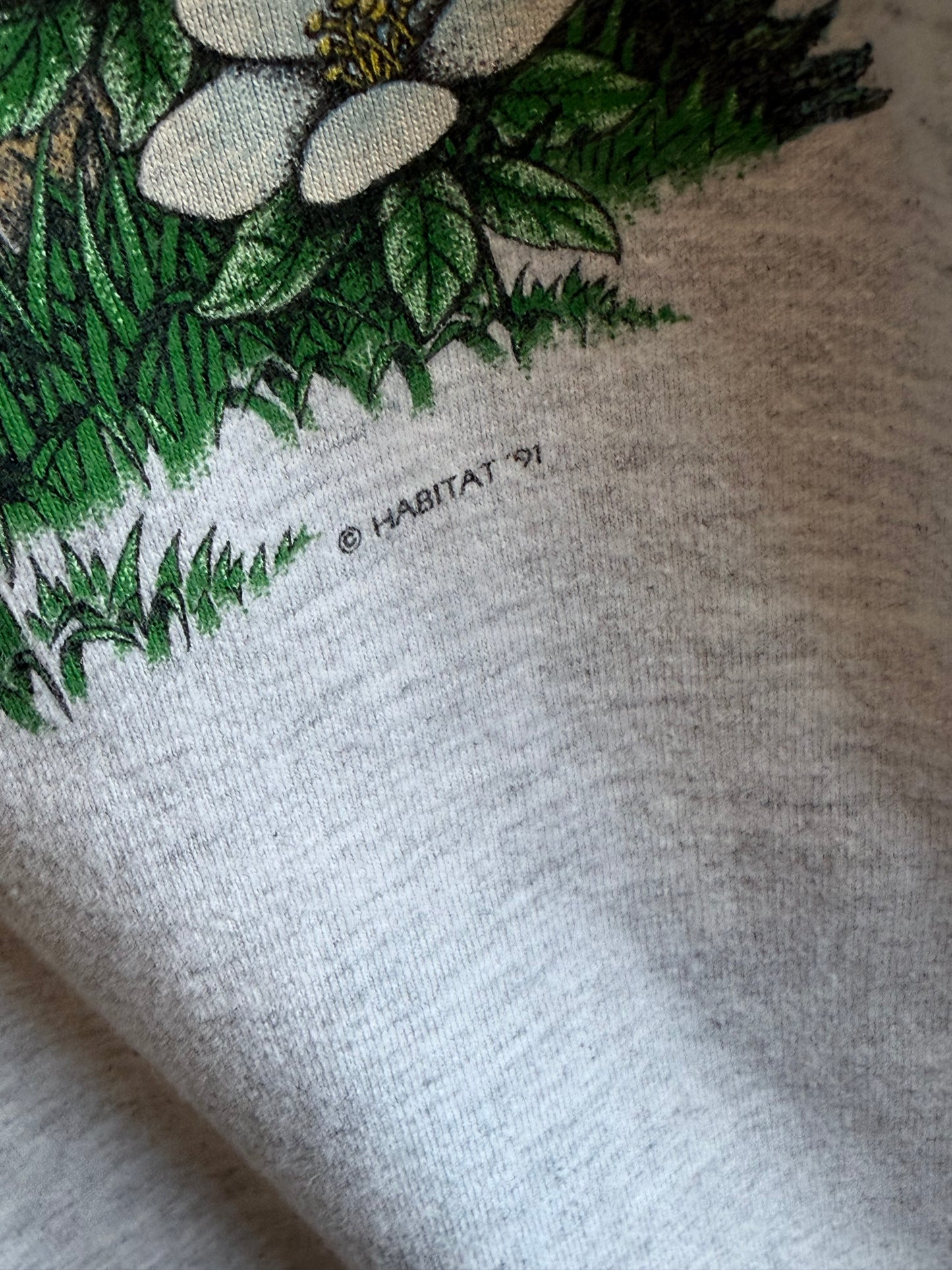 Vintage 90's Game Park Safari Leopard Kittens Nature Graphic Tee Size Large