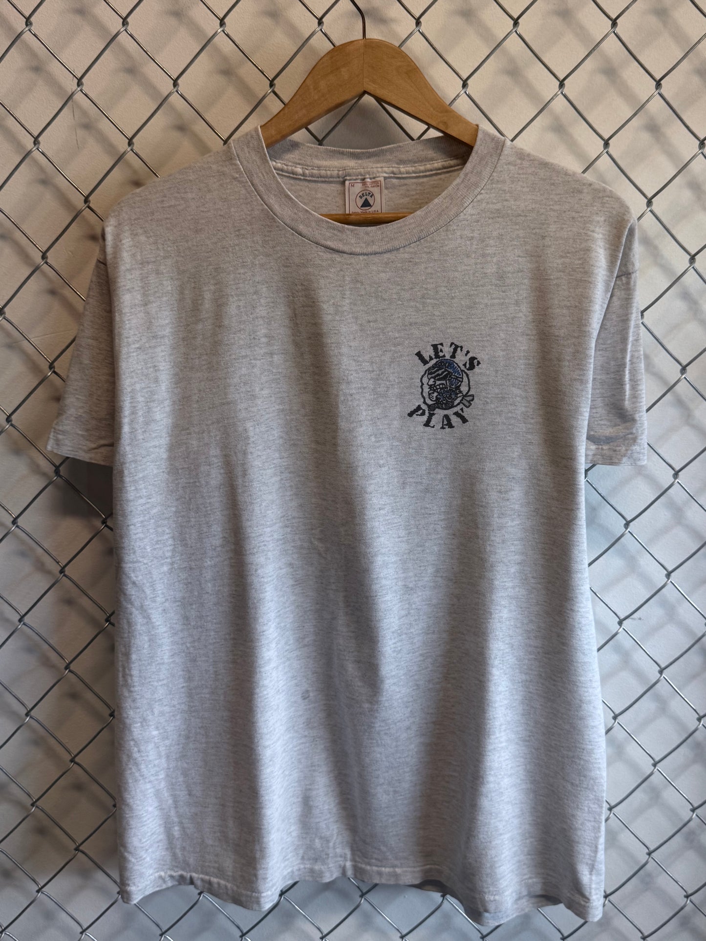 Vintage 90's Come Out and Play Fighter Pilot Jet Graphic Tee Size Medium