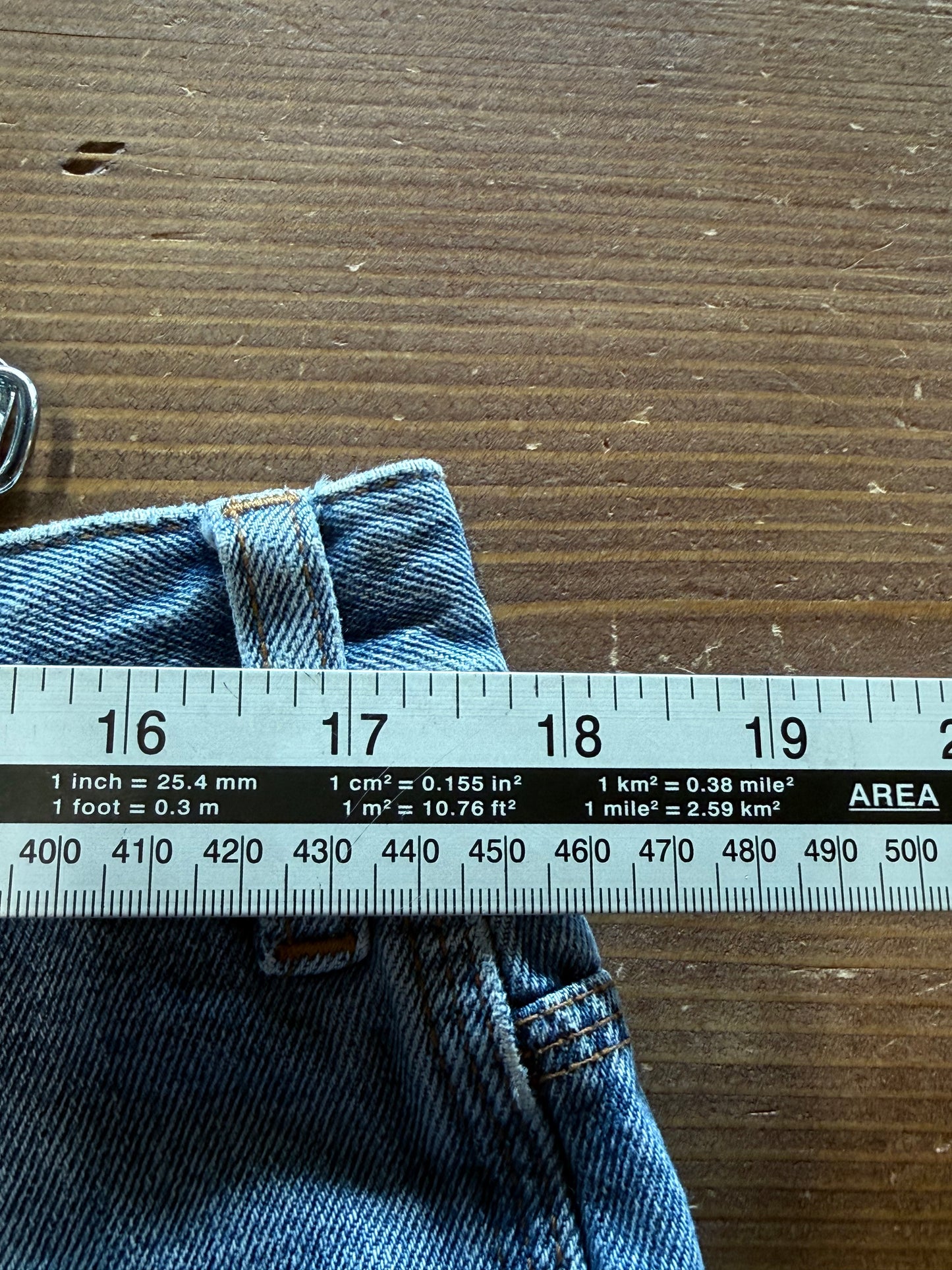 Wolverine Denim Cargo Carpenter Shorts Size 36