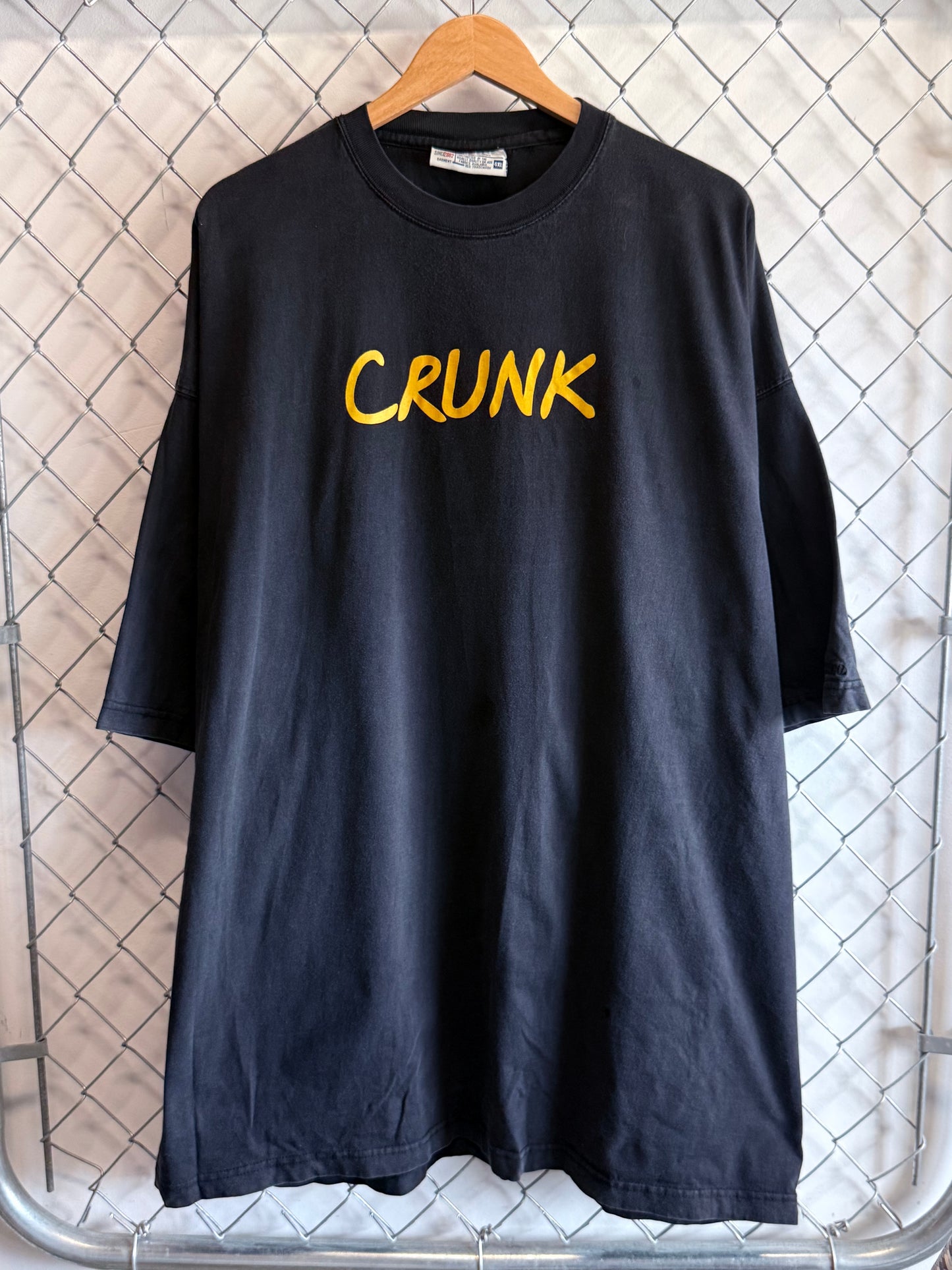 Vintage Y2K Star Co Crunk Definition Hip Hop Graphic Tee Size 4XL