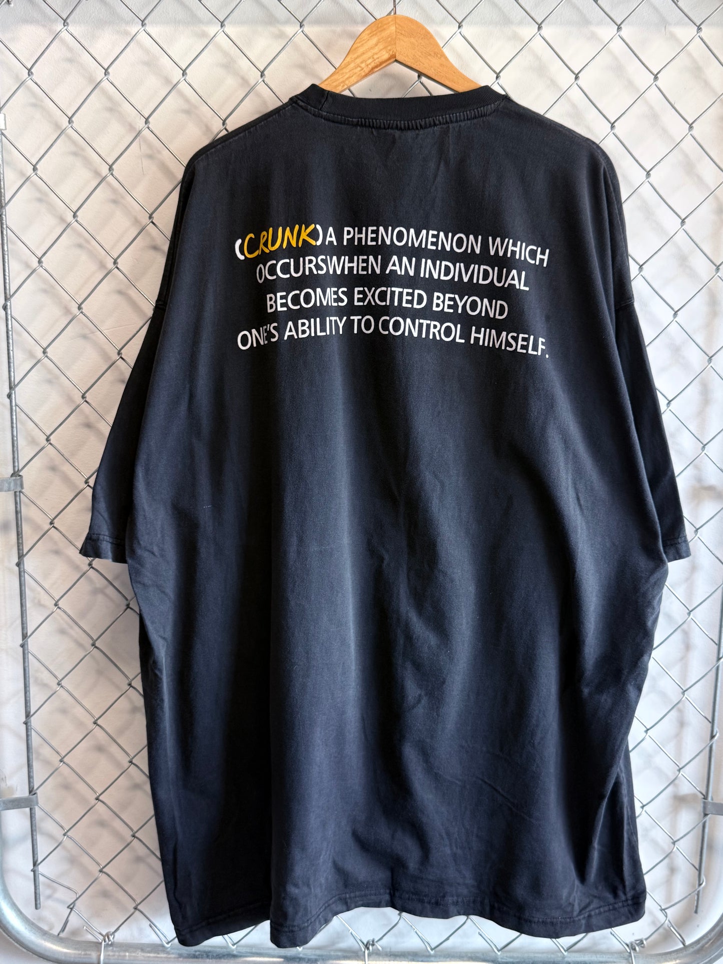 Vintage Y2K Star Co Crunk Definition Hip Hop Graphic Tee Size 4XL