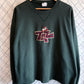 Vintage 90's Looney Tunes Taz Cropped Crewneck Sweater Size XL