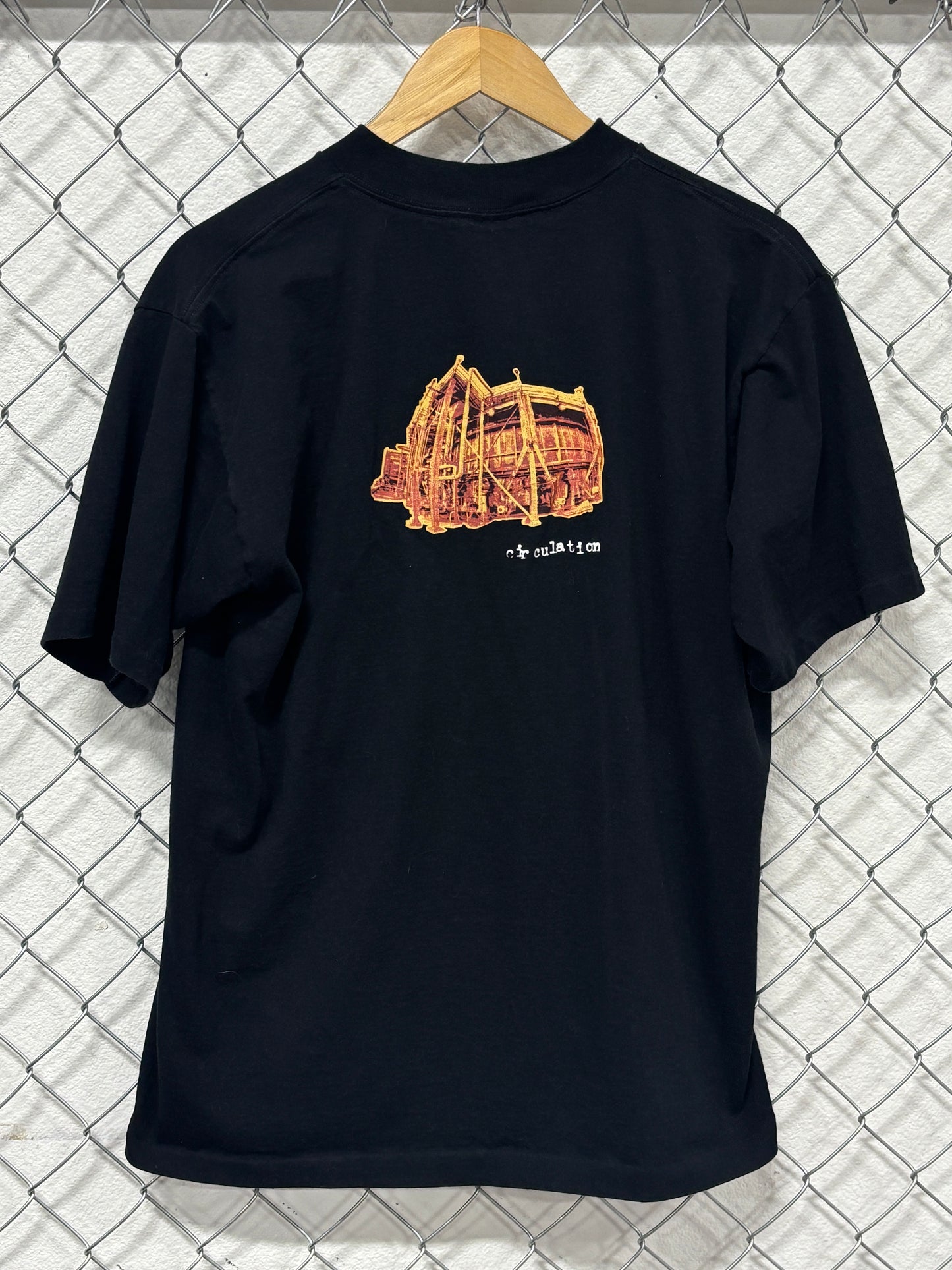 Vintage 90's Pearl Jam Vital Circulation Band Concert Tour Tee Size Large