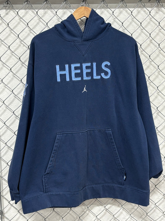 Vintage Y2K Jordan Brand UNC Tar Heels Hoodie Size XL