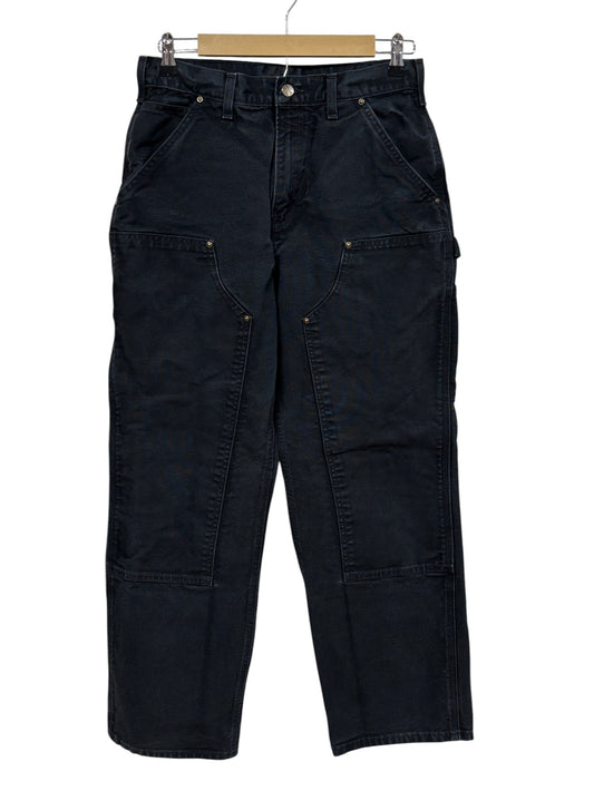 Carhartt Black Double Knee Carpenter Pants Size 30x30