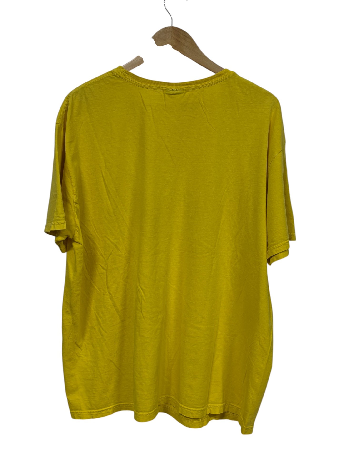 Vintage Polo Ralph Lauren Yellow Small Pony Classic Logo Tee Size XL