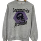 Vintage 90's Lauren Montana Locomotives High School Sweater Size XL