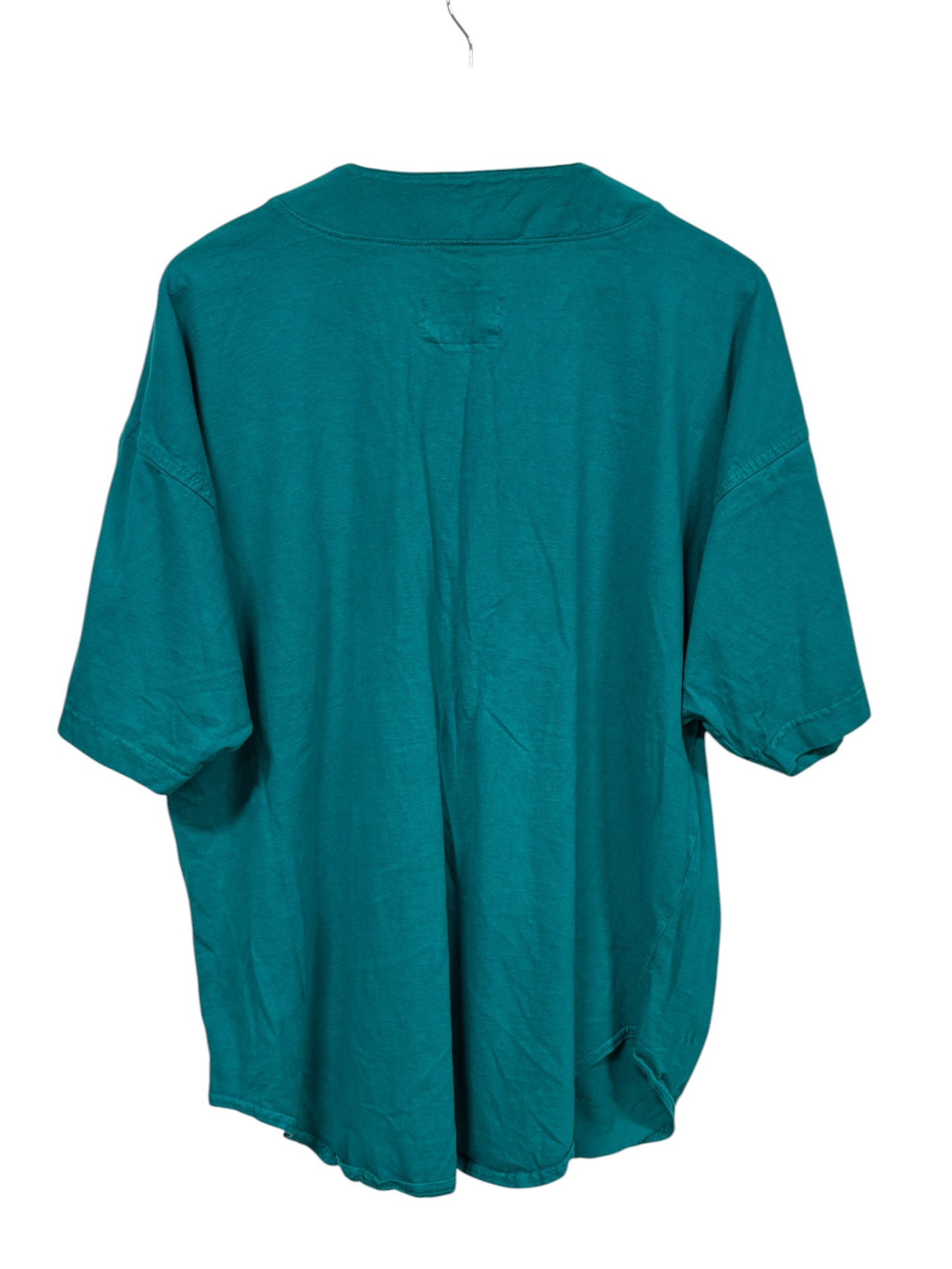 Vintage 90's ENUF International Baseball Jersey Style Tee Size Small