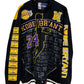 Vintage 00's Jeff Hamilton Kobe Bryant Lakers Accolades Jacket Size XXL