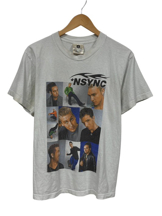 Vintage Y2K Winterland NSYNC Portraits Band Graphic Tee Size Medium