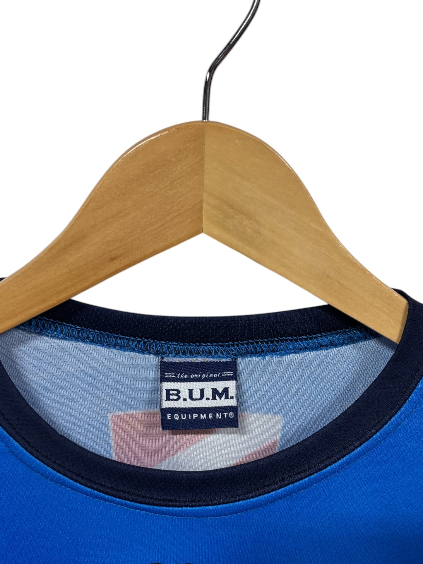 Vintage 90's BUM Equipment Aquatic Life AOP Long Sleeve Shirt Size Small