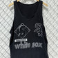 Vintage 90's Chicago White Sox Faded Tank Top Shirt Size XL