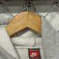 Vintage 90's Nike Carolina Spell Out Pocket Swoosh Grey Hoodie Size XL