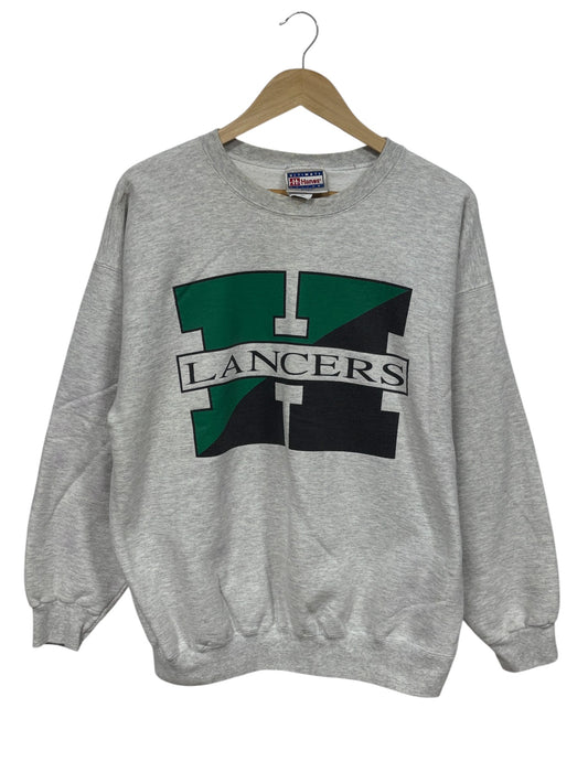 Vintage 90's Lancers H Logo Crewneck Sweater Size Large