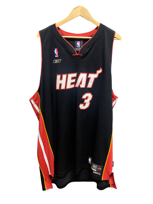 Reebok Miami Heat Dwayne Wade Jersey Size XXL