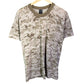 Vintage 90's Single Stitch Army Camo Military Surplus Tee Size Medium